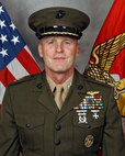 Photograph of the Commanding General for Marine Corps Installations East, Major General Carl B. Jensen