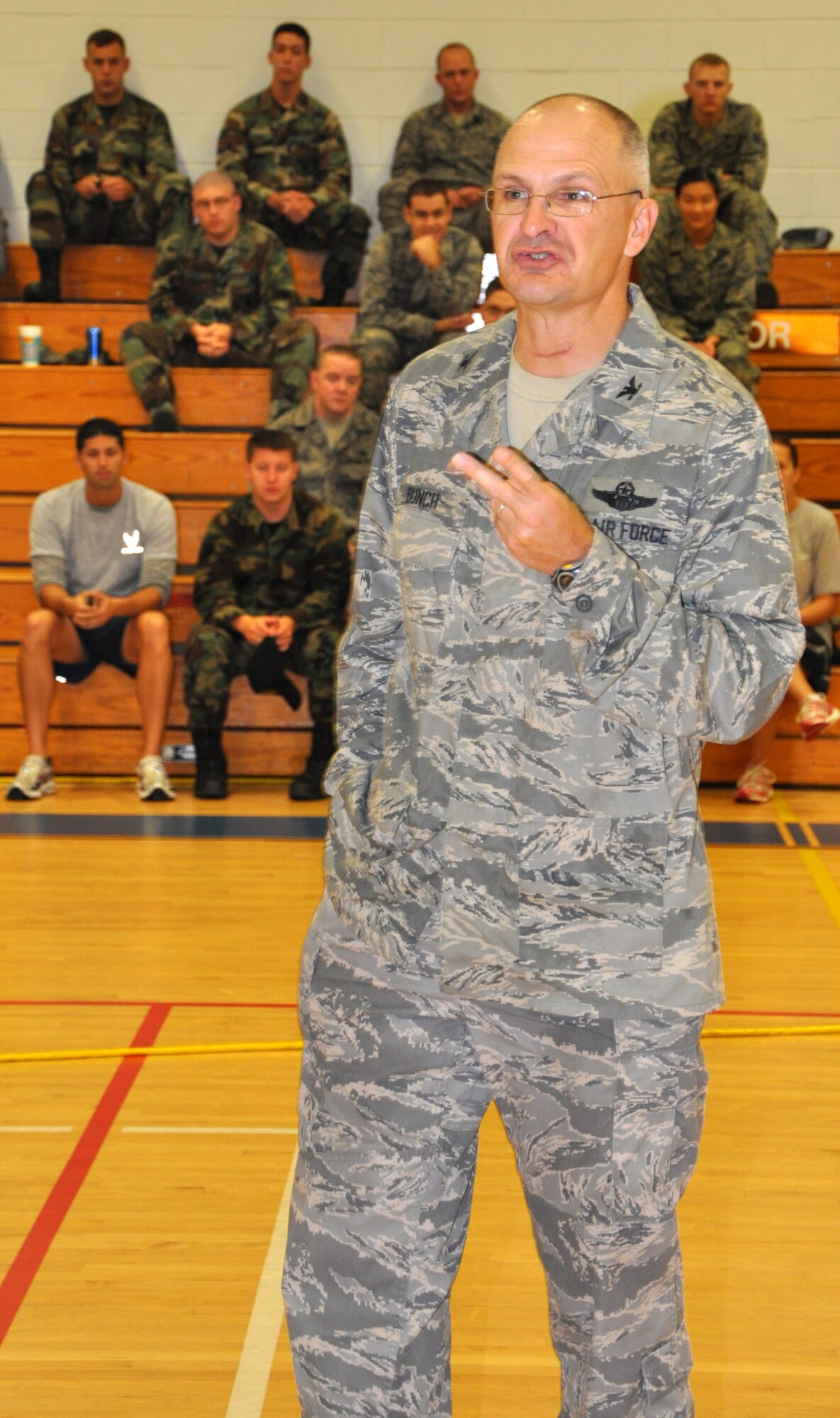 EGLIN AIR FORCE BASE, Fla. -- Eglin was introduced to the latest way of educating Airmen on the effects of driving under the influence during the nationwide "Save a Life Tour," hosetd Oct. 24 in the Eglin Fitness Center. The event featured the state-of-the-art drunk driving simulator, which replicates the experience of driving while intoxicated. (US Air Force photo/Airman 1st Class Anthony Jennings)