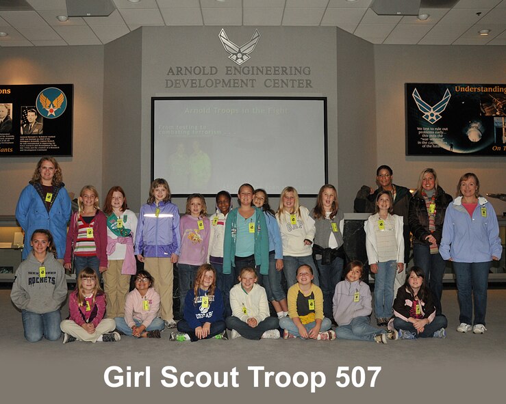 Girl Scout Troop 507 October 24th, 2008