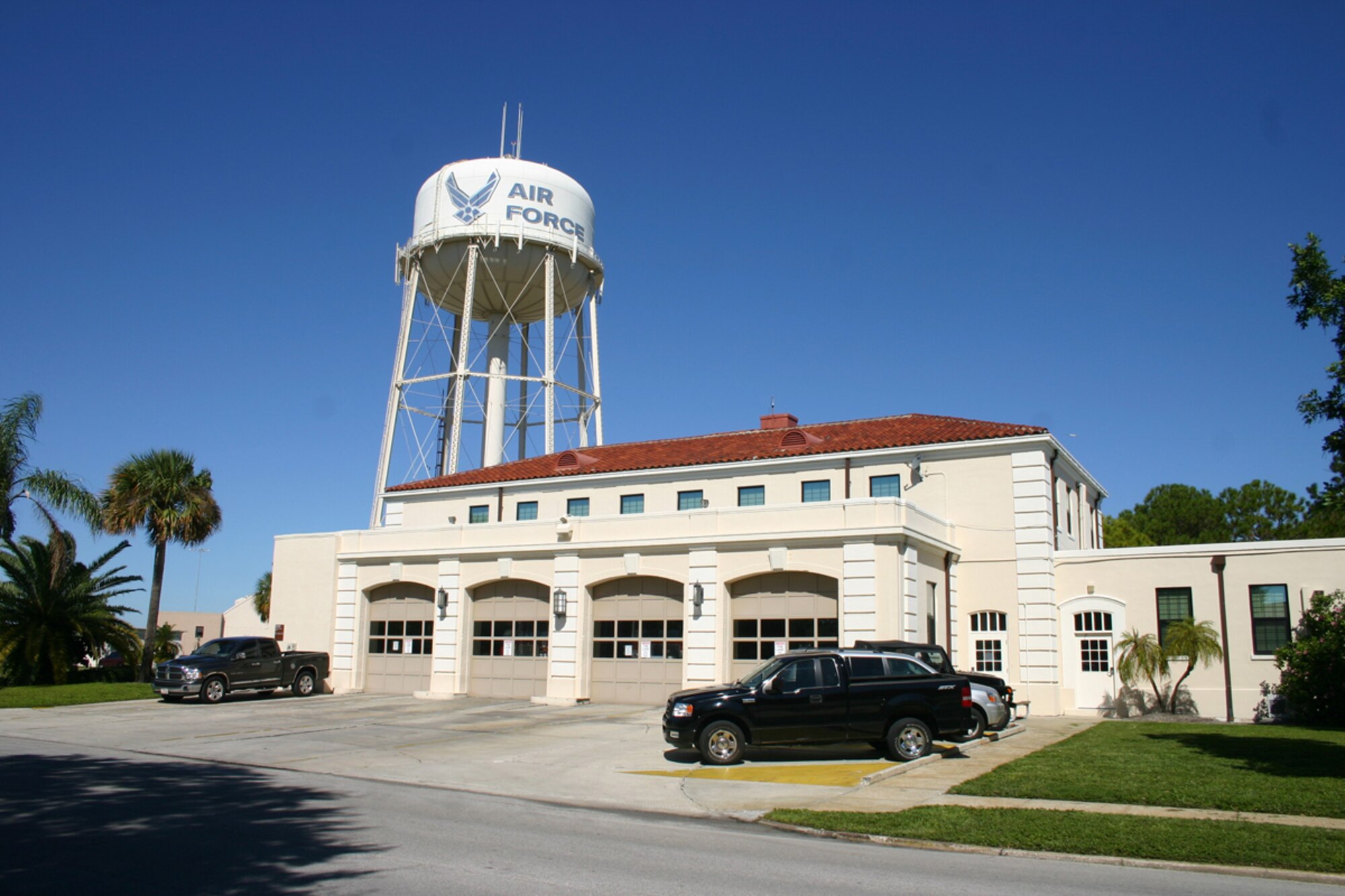 Firehouse 1 is one of the oldest buildings on base and some say boast a ghostly figure. (Courtesy Photo)