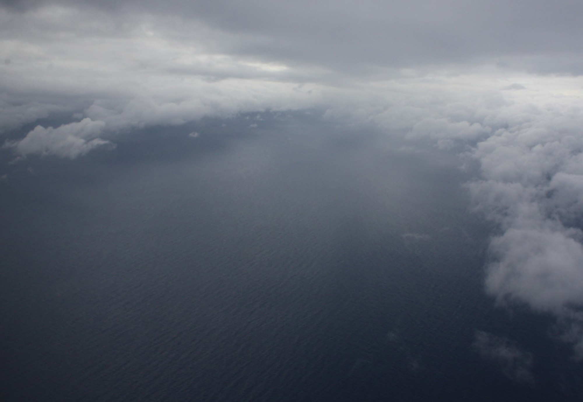 An aircrew with the 53rd Weather Reconnaissance Squadron Hurricane Hunters from Keesler Air Force Base, Miss., flies through what was then still Tropical Storm Gustav on Aug. 27. The Hurricane Hunters are the only operational unit in the world flying weather reconnaissance on a routine basis. They provide surveillance of tropical storms and hurricanes in the Atlantic, Caribbean, Gulf of Mexico and Central Pacific for the National Hurricane Center. (U.S. Air Force photo/Staff Sgt. Erik Hofmeyer)