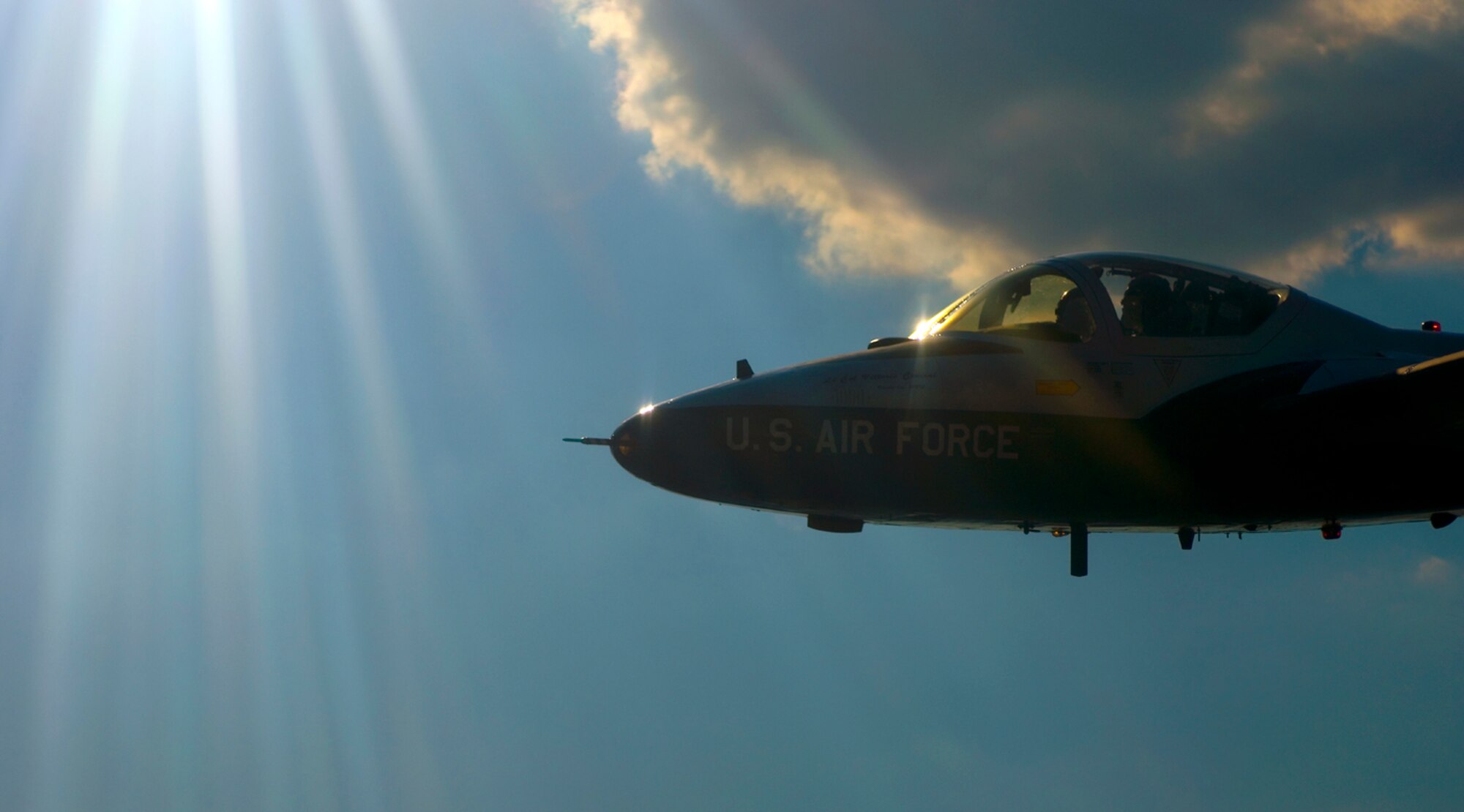 Sweet Tweet - As the T-37 era winds down, one pilot has flown more hours in it than any other. (photo by Tech. Sgt. Matthew Hannen)