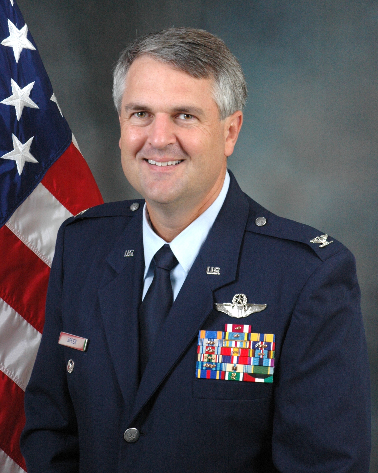 Colonel Mike Speer, 315th Airlift Wing Vice Wing Commander