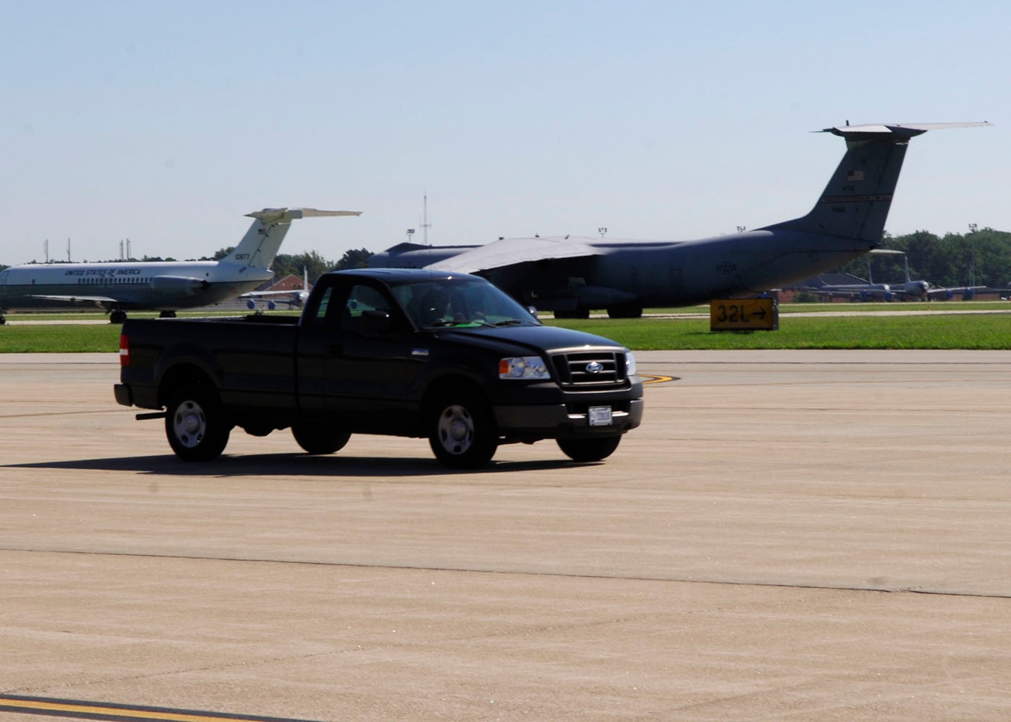 SCOTT AIR FORCE BASE, Ill. -- Driving on an airfield requires training because there are a lot of possible dangers. The training records management used to differ from base to base causing inconsistencies. Chief Watson along with the 375th Communications Support Squadron created an internet based program that will keep the records organized at all times. The implementation of the program will began with Air Mobility Command this month. 
(US Air Force photo/Airman 1st Class Wesley Farnsworth)

