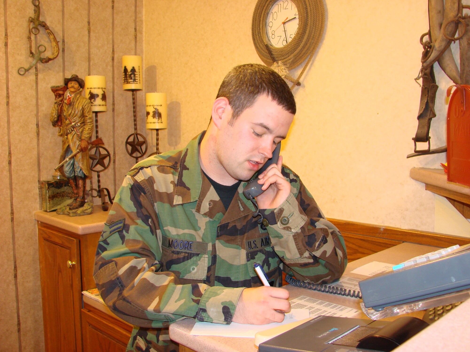 Airman 1st Class Ernest Moore