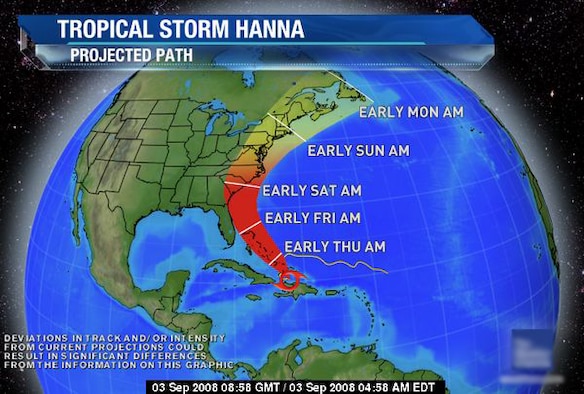 Hurricane Hannah update: UTA cancelled and Air Force Ball rescheduled ...