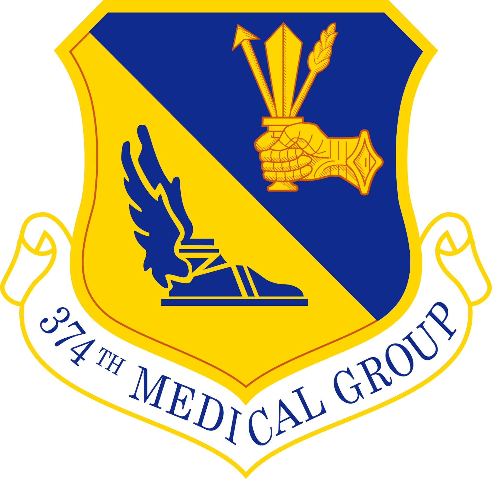 374th MDG emblem
