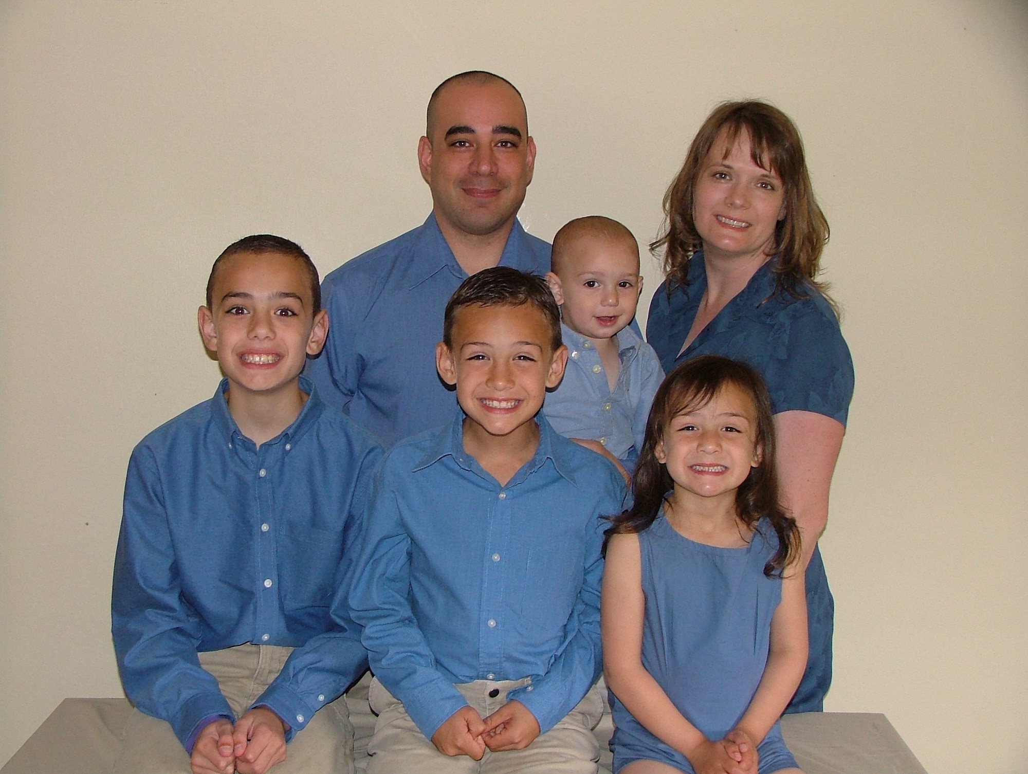 Capt. Alex “Gazz” Gazzaway, his wife Laura, and their children Zachary, Parker, Grace and Cameron are the National Military Family Association’s family of the year for 2008.