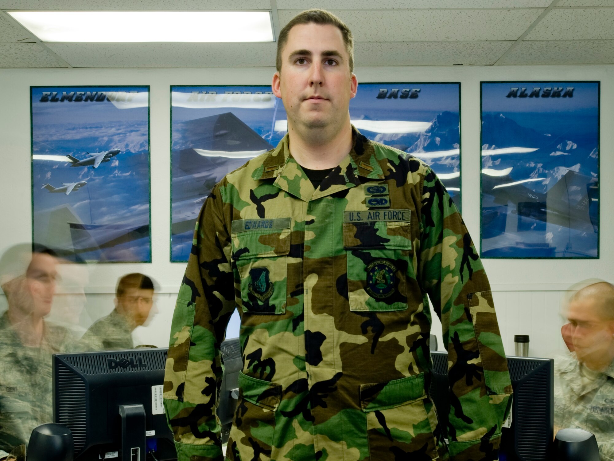 2nd Lt. Kelly Edwards, Arctic Warrior of the Week (U.S. Air Force photo/Staff Sgt. Joshua Garcia)