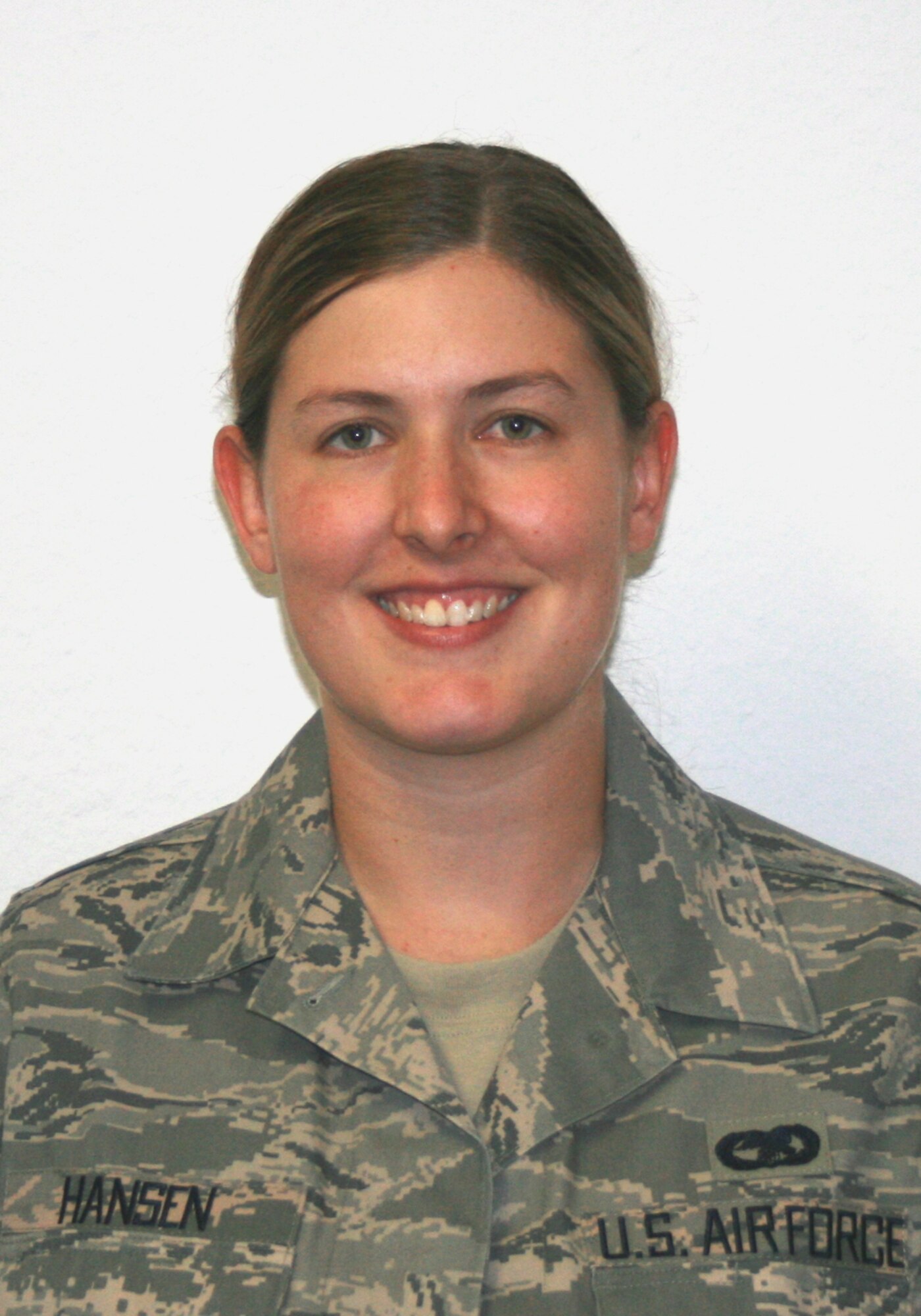 SPANGDAHLEM AIR BASE, Germany -- Staff Sgt. Julie Gebert Hansen, 470th Air Base Squadron non commissioned officer in charge inbound traffic management office, has been named the 52nd Fighter Wing's Top Saber Performer for the week of Aug. 29 to Sep. 4 . (Courtesy Photo)