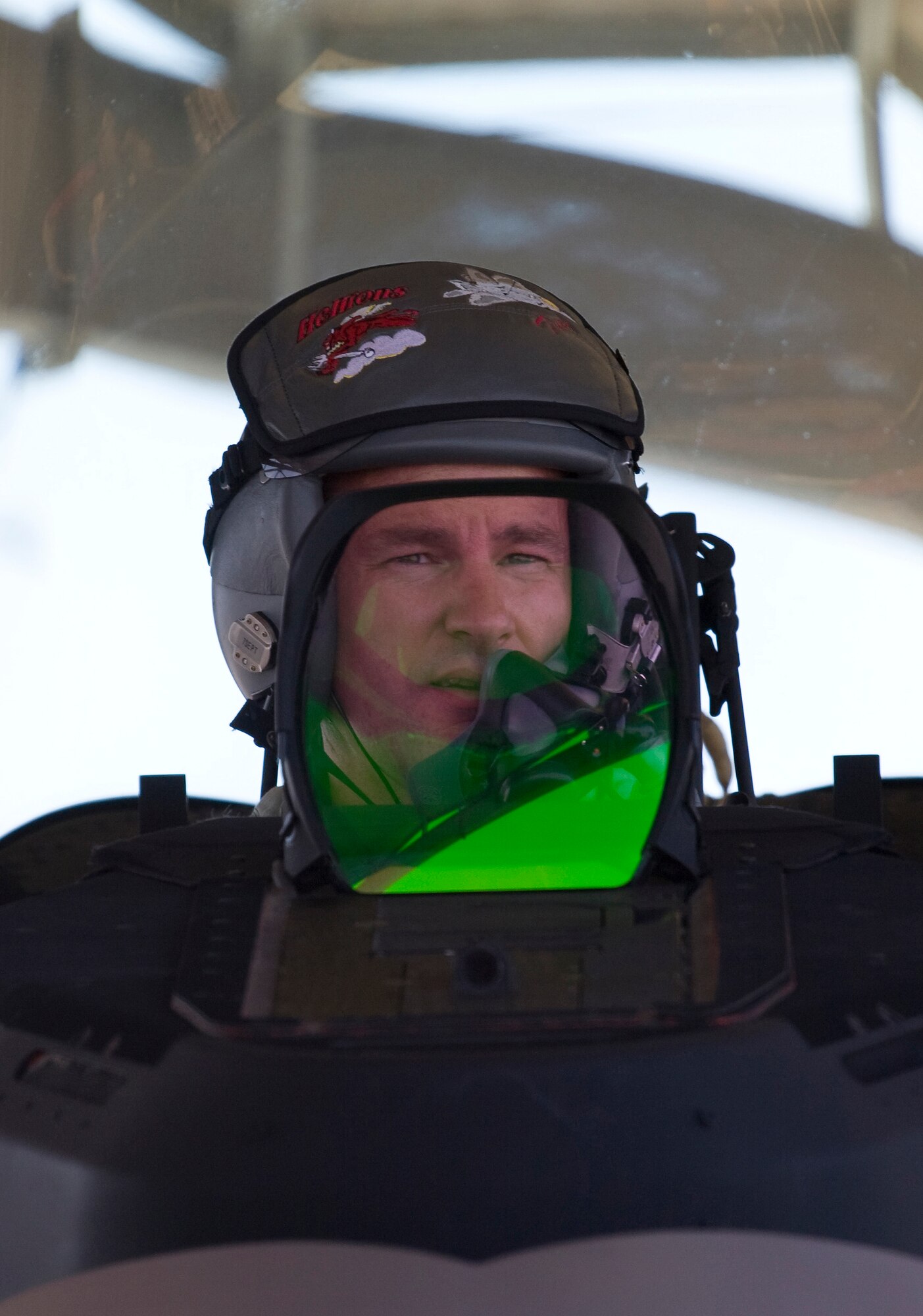 Colonel Eric Overturf, 477th Fighter Group Commander, prepares for a sortie during Weapons Systems Evaluation Program at Tyndall Air Force Base, Florida. Reserve pilots from the 302nd Fighter Squadron and maintainers from the 477th Maintenance Squadron teamed up with the 3rd Wing, Elmendorf Air Force Base, Alaska to create a Total Force team. WSEP allows Airmen to experience live air-to-air weapons before going into combat. Each pilot has the opportunity to shoot live-fire missiles at sub-scale or full-scale drones.(U.S. Air Force photo/ Staff Sgt. Adam Richter)
