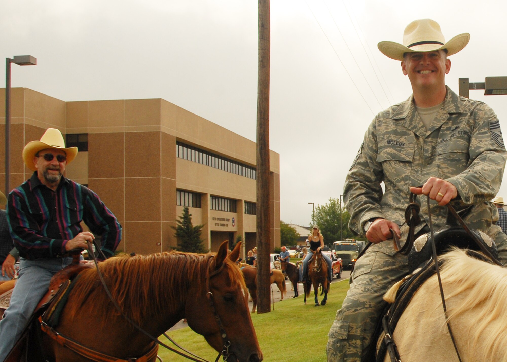Chief Master Sgt. Eric M. Molloy, Command Chief, 97th Air Moblity Wing. (U.S. Air Force photo/Airman 1st Class Marianne Lane) 