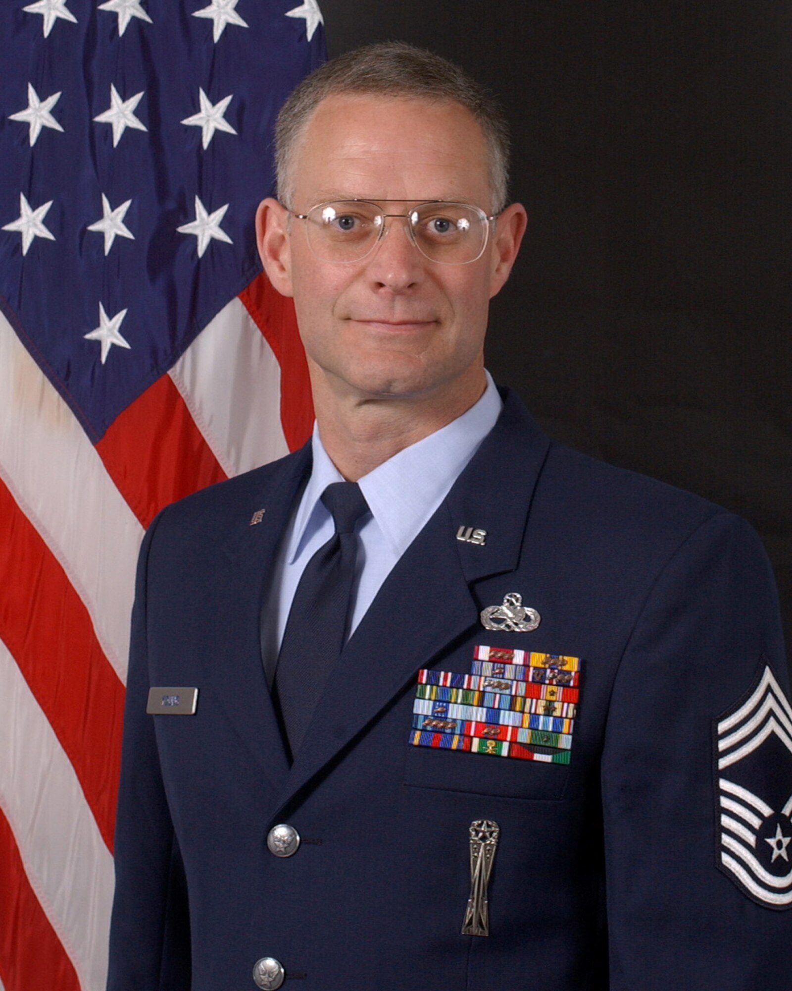 Chief Master Sgt. James A. Young, 354th Fighter Wing wing weapons manager, Aug. 8, 1957 to Sept. 6, 2008. 