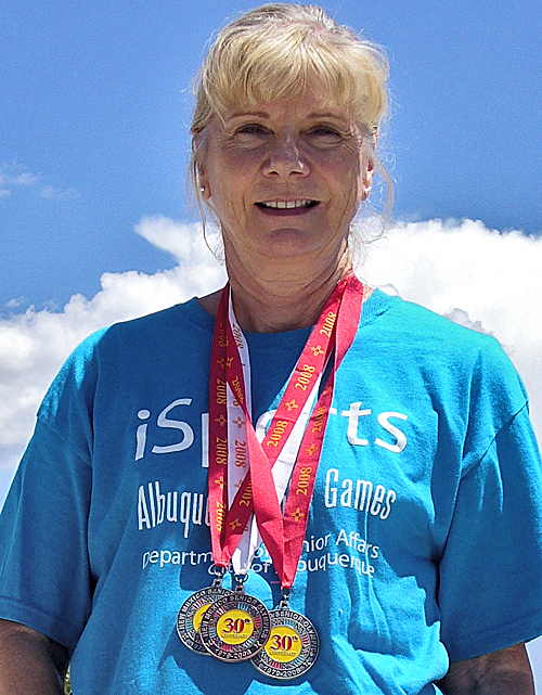 SDTW associate wins 4 medals in NM Senior Olympics > Kirtland Air Force