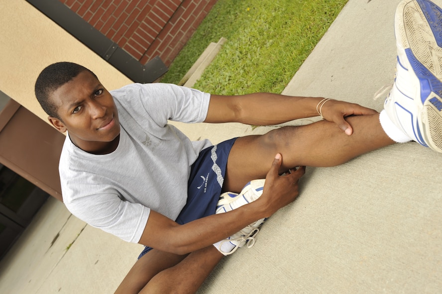 Airman 1st Class Erik Holloman is Fit to Fight.