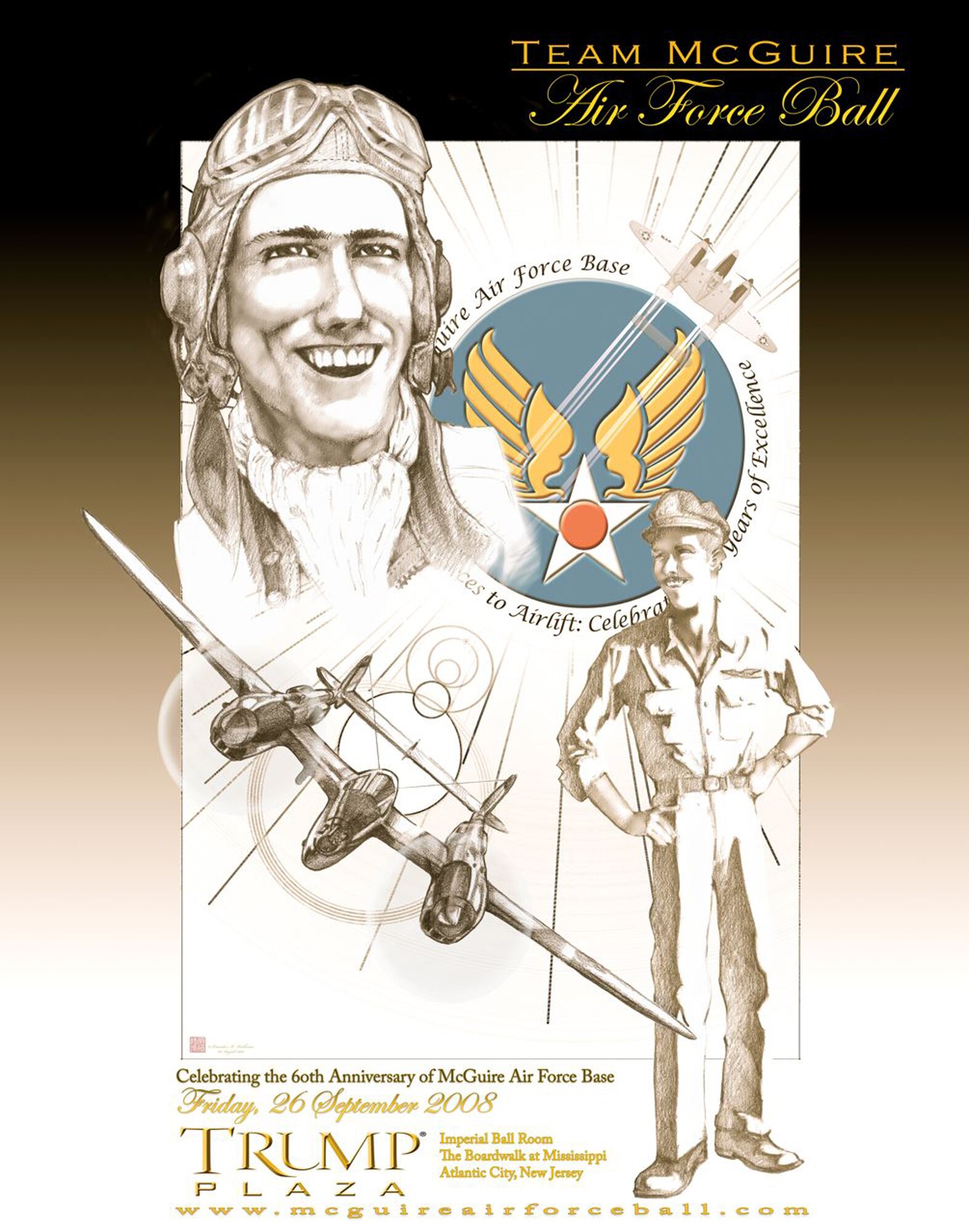 The McGuire Air Force Ball will be held Sept. 26, 6 p.m., at the Trump Plaza in Atlantic City, N.J. (U.S. Air Force courtesy graphic)