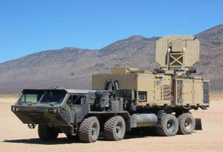 An operational version of the Active Denial System. (U.S. Air Force photo) 