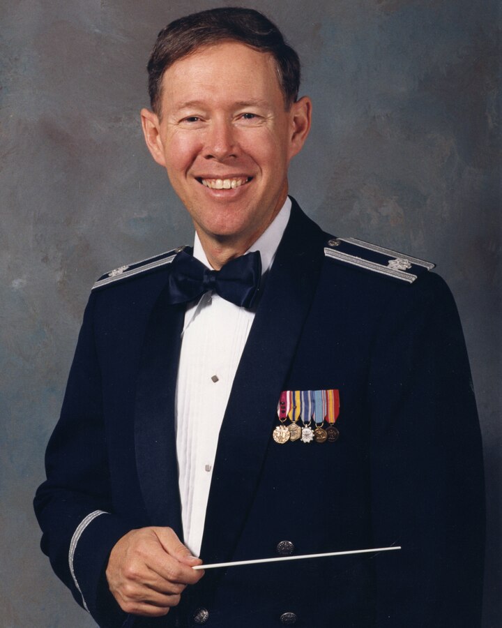 Alan L. Bonner, USAF Band Commander & Conductor, 1991-1995 
