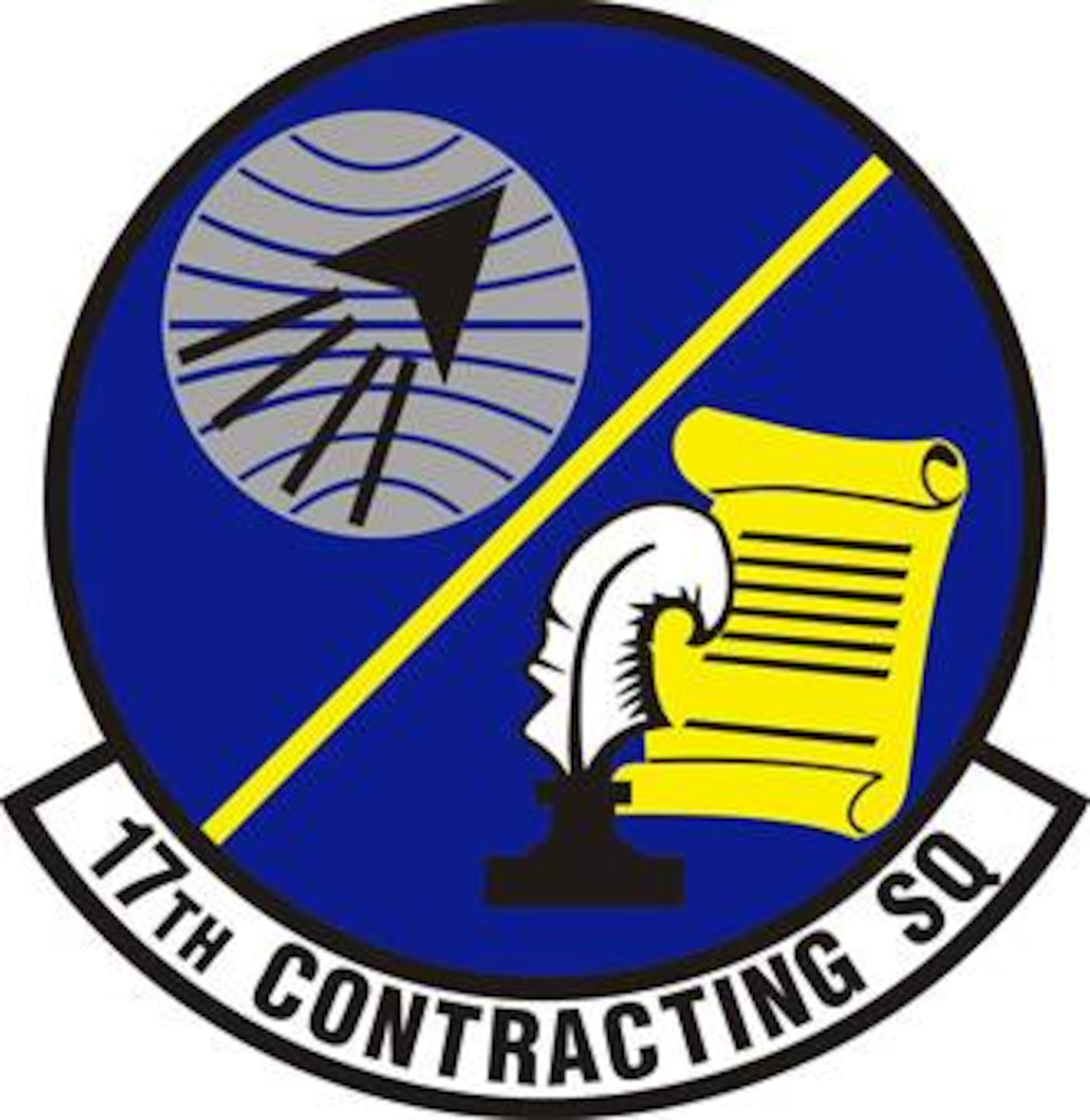 17th Contracting Squadron emblem