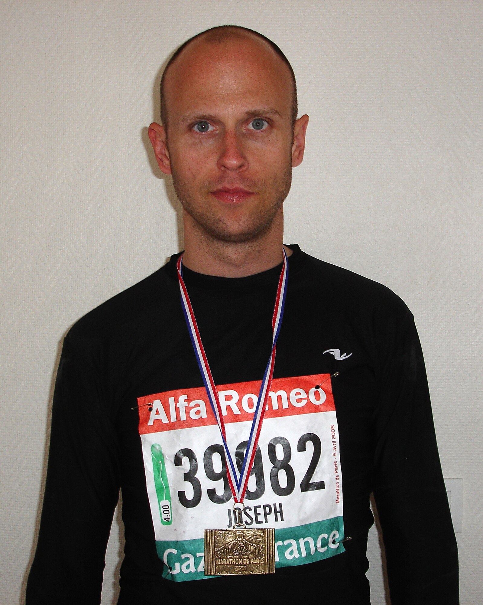 Staff Sgt. Joseph Carter has been selected to represent USAFE in the twelfth annual United States Air Force Marathon and half marathon taking place Sept. 20 at Wright-Patterson Air Force Base in Dayton, Ohio. This will mark Sergeant Carter's 10th career marathon since the fall of 2006. Sergeant Carter is assigned to the 31st Communications Squadron. (U.S. Air Force photo)