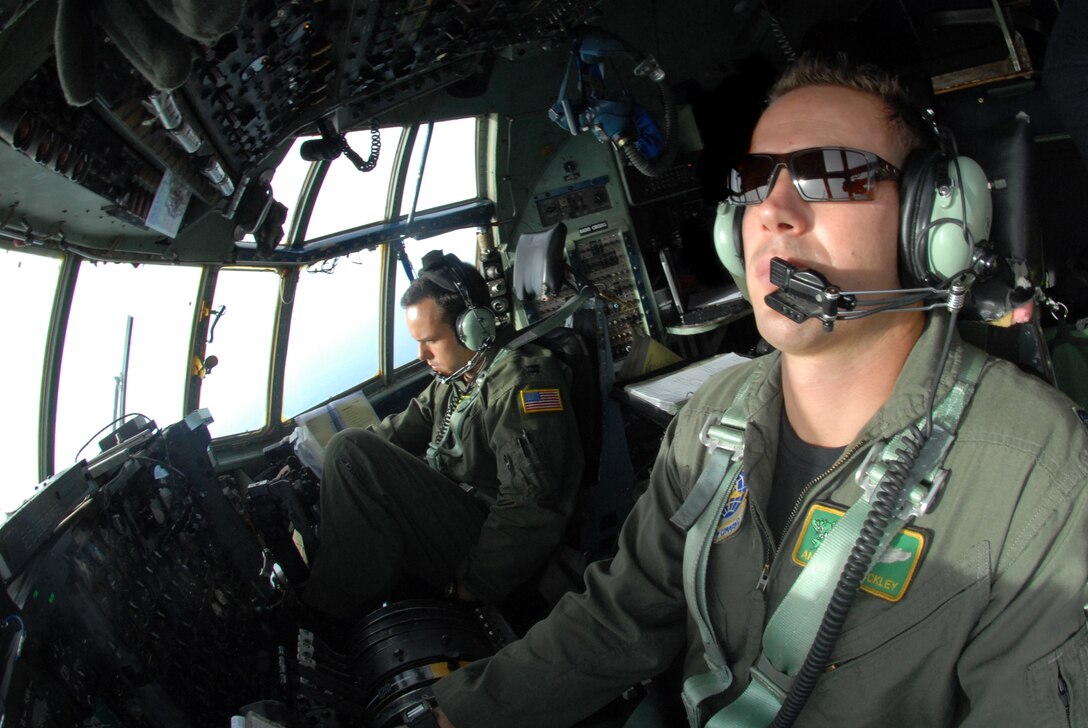 U.S. Air Force Capt. Anthony Shockley, pilot, and Air Force Capt ...