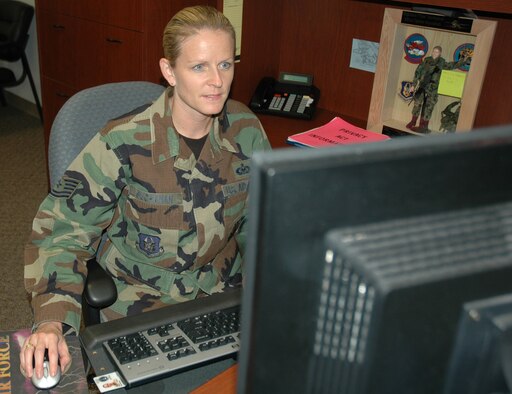 Tech. Sgt. Erin Buchanan, 944th Mission Support Flight customer service chief, is the 944th Fighter Wing's Spotlight for Sept. 15. She says she serves in the military to help provide freedom and protection for her family, friends and citizens of this country.
