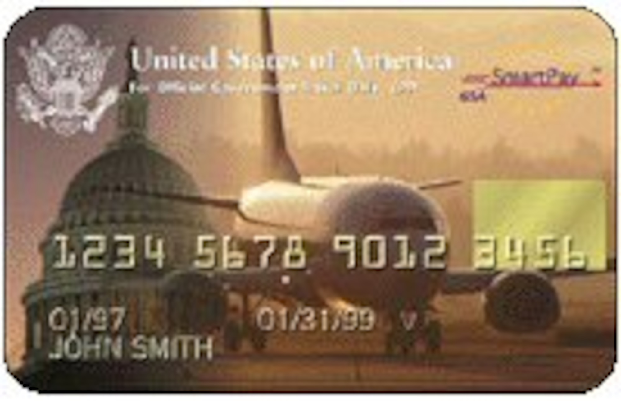 GSA Smart Card (shown here) becomes obselete after November 29, 2008. (Courtesy graphic/U.S. General Services Administration)