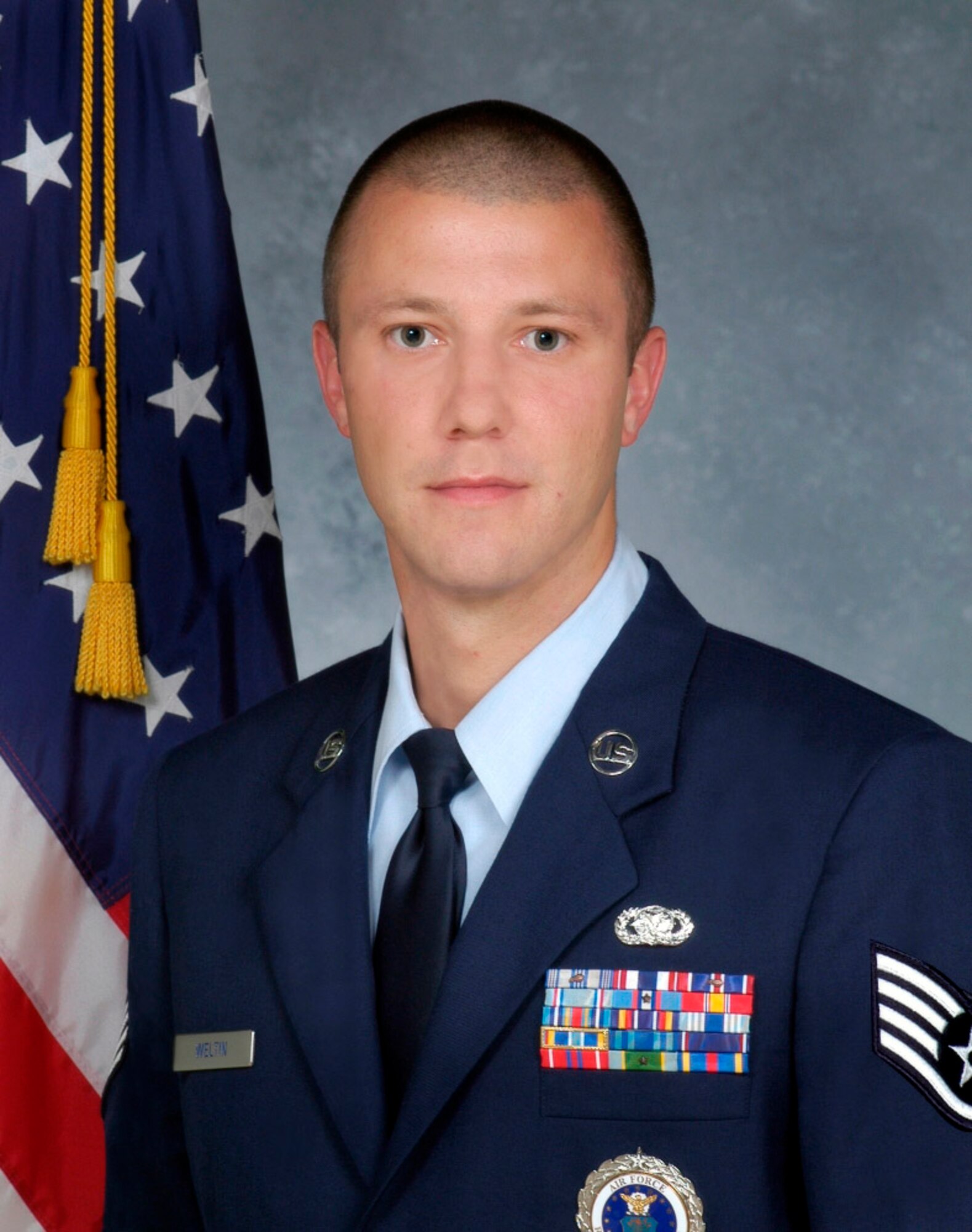Staff Sgt. James Weltin of Patrick Air Force Base, Fla., is one of the 12 Outstanding Airmen for 2008. (U.S. Air Force photo)
