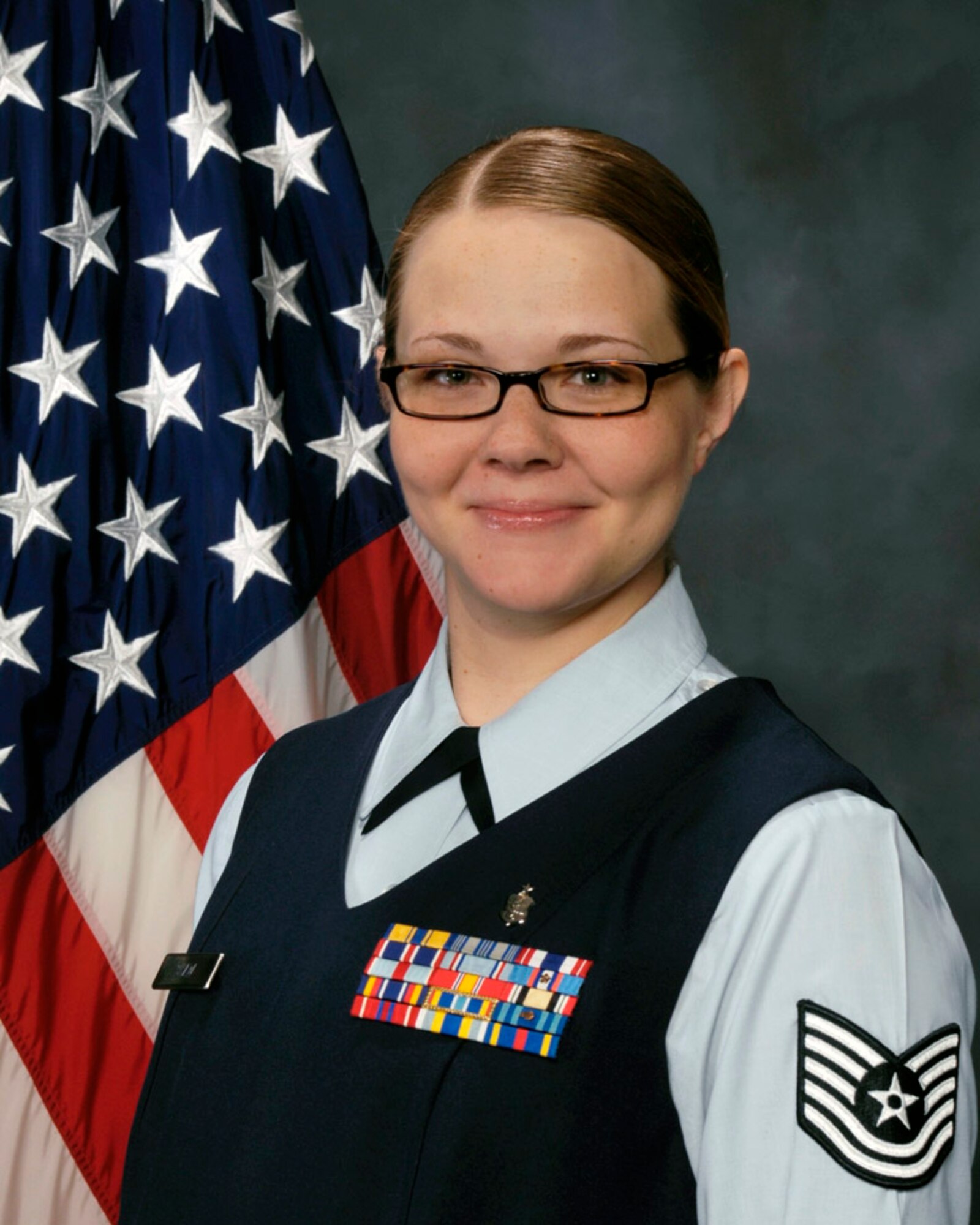 Tech. Sgt. Tammy Shaw of Wright-Patterson Air Force Base, Ohio, is one of the 12 Outstanding Airmen for 2008. (U.S. Air Force photo)
