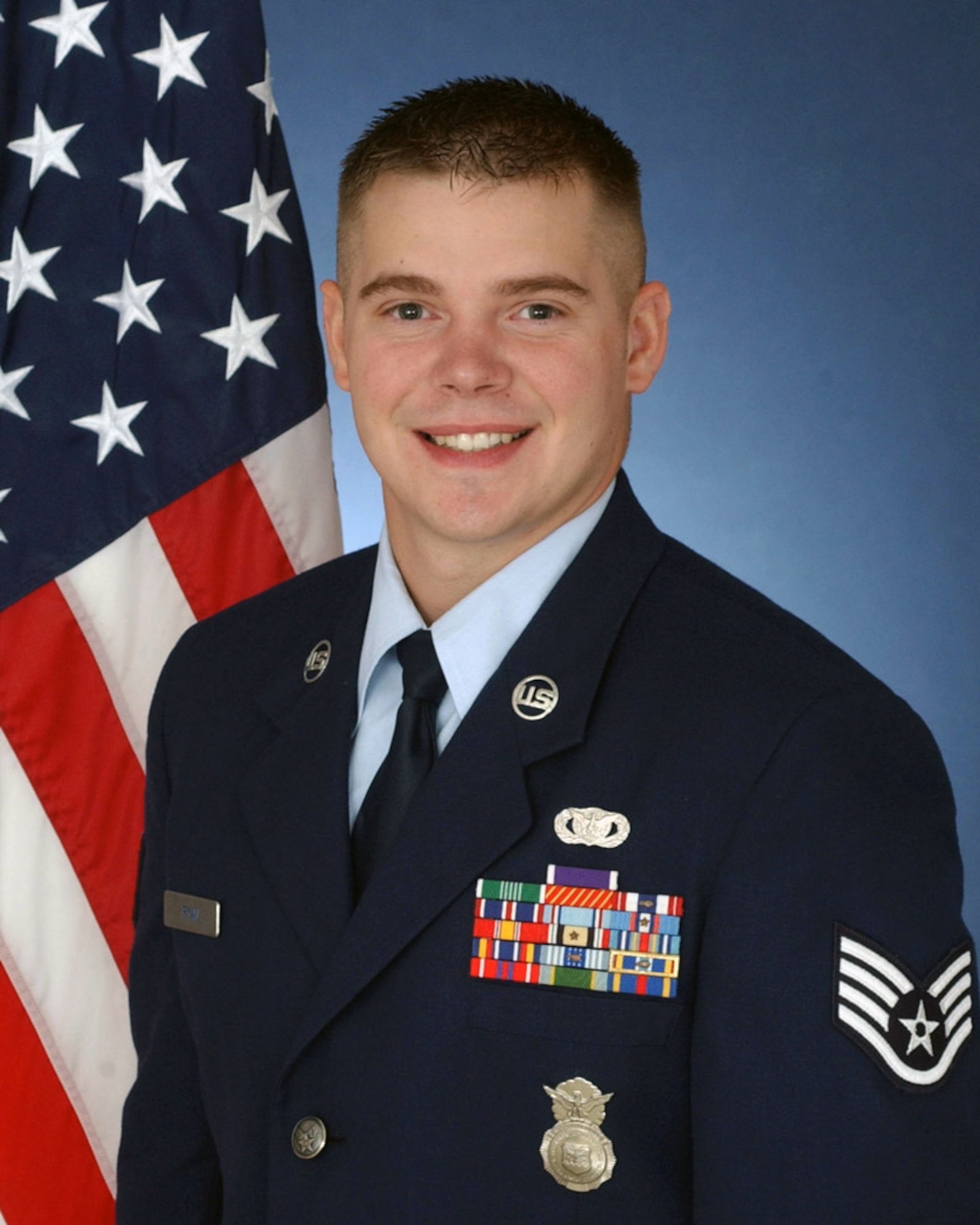 Staff Sgt. Shawn Ryan of Sheppard Air Force Base, Texas, is one of the 12 Outstanding Airmen for 2008. (U.S. Air Force photo)

