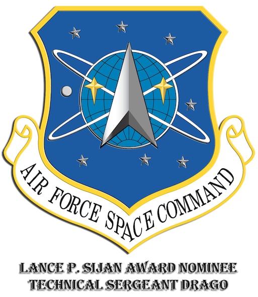 MINOT AIR FORCE BASE, N.D. -- Tech. Sgt. Nikki Drago, 791st Missile Security Forces Squadron flight chief, was recently nominated by Air Force Space Command for the Air Force-level Lance P. Sijan Award, junior enlisted category. (U.S. Air Force graphic by Senior Airman Joe R. Rivera Jr.)