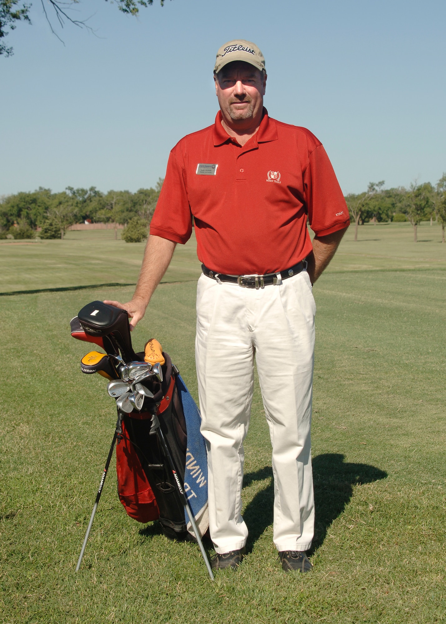 Rusty Wortham, Windy Trails Golf Course Manager, Altus Air Force Base, Okla. (U.S. Air Force photo/Airman 1st Class Amanda M. Bower)