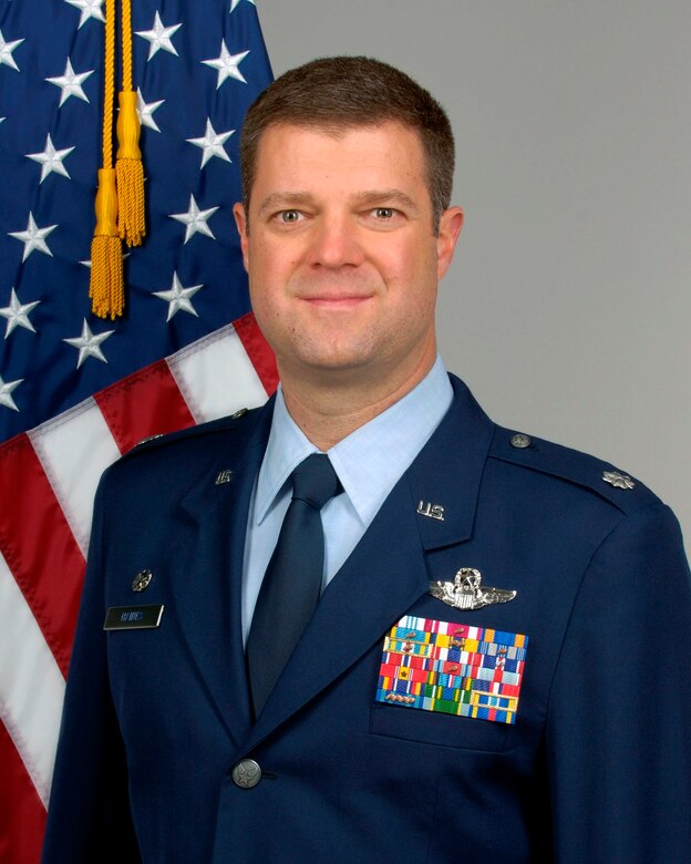 Lt. Col. Robert Haines, 963rd Airborne Air Control Squadron commander.
