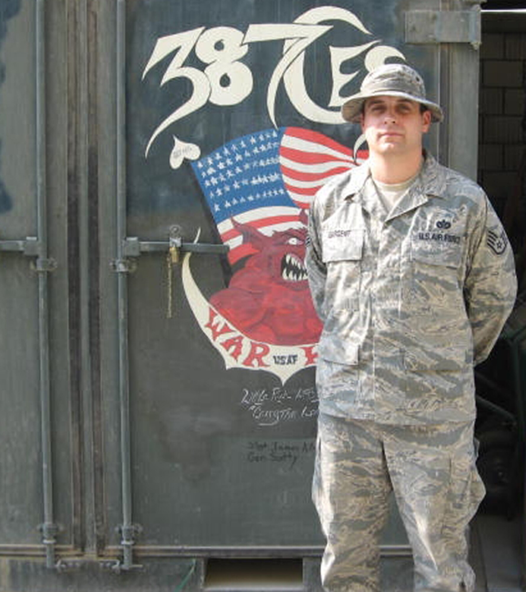 SOUTHWEST ASIA -- Staff Sgt. Adam Sargent (U.S. Air Force courtesy photo)