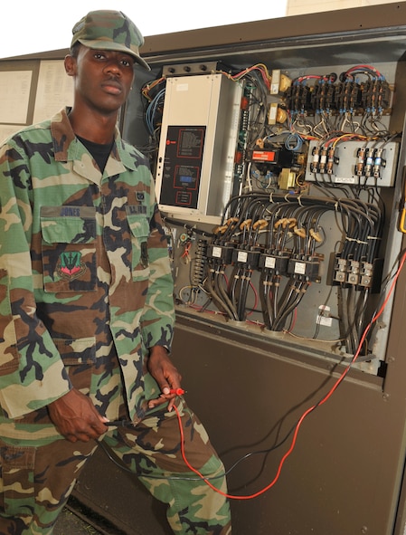 Senior Airman Merrill Jones is Warrior of the Week. (U.S. Air Force photo by Senior Airman Schelli Jones)