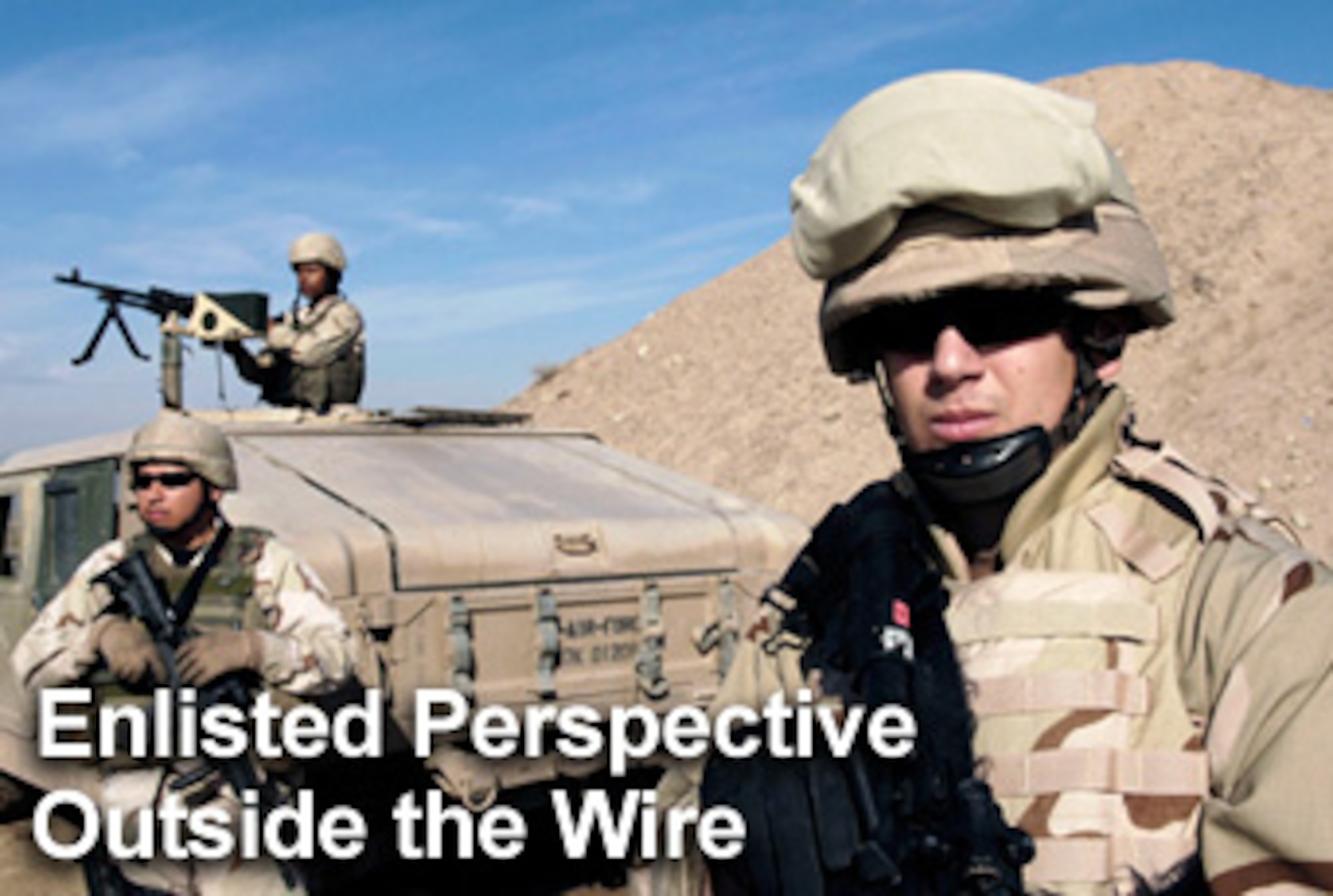 In the newest "Enlisted Perspective," Chief Master Sgt. of the Air Force Rodney J. McKinley discusses how Airmen in conventional and unconventional deployments are making contributions to the joint fight in the global war on terrorism.  (U.S. Air Force photo illustration/Mike Carabajal) 