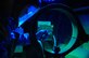Staff Sgt. Richard Parsons, 355th Equipment Maintenance Squadron non-destructive inspection technician, performs a Fluorescent Magnetic Particle inspection on an A-10 gun bolt here Sept. 16. A Fluorescent Magnetic Particle inspection can detect cracks by magnetizing a part and having magnetic fluorescent particles form around the damaged areas. (U.S. Air Force photo/Senior Airman Noah R. Johnson)