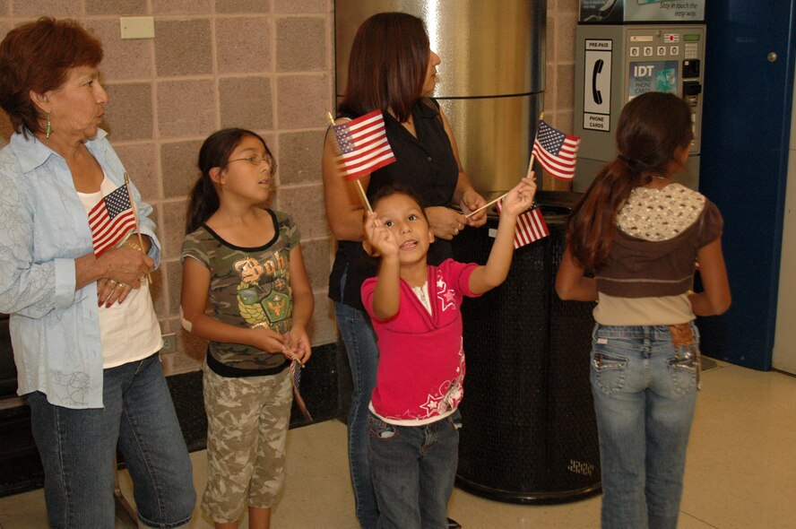 After six months in Afghanistan, member of the 433rd Civil Engineer Squadron returned home on Sept 22, 2008. Family and friends met them at San Antonio Airport with banners, cheers and even a few happy tears were shed during the reunion. The Alamo Wing engineers spent their deployment building and repairing structures at Bagram Airfield and several forward operating locations. They installed air conditioning units for Soldiers, brought older buildings up to U.S. Military construction codes and built brand new facilities. The group joined up with members of the Niagara Falls Air Force Reserve unit to create the first Prime BEEF, or Prime Base Emergency Engineer Force, team to operate in the country in almost two years.  (U.S. Air Force Photo/Master Sgt. Daniel Nathaniel)