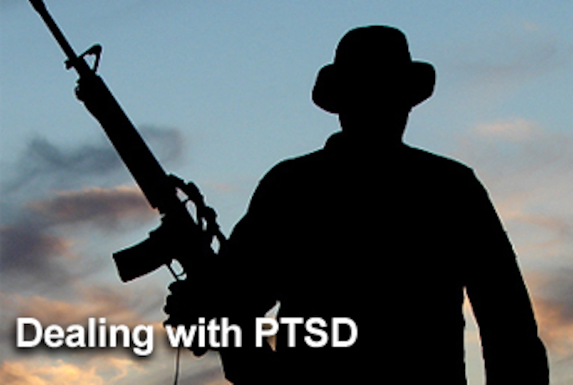 This week's Airman's Roll Call focuses on post traumatic stress disorder and its affects on Airmen. (U.S. Air Force photo illustration/Luke Borland) 
