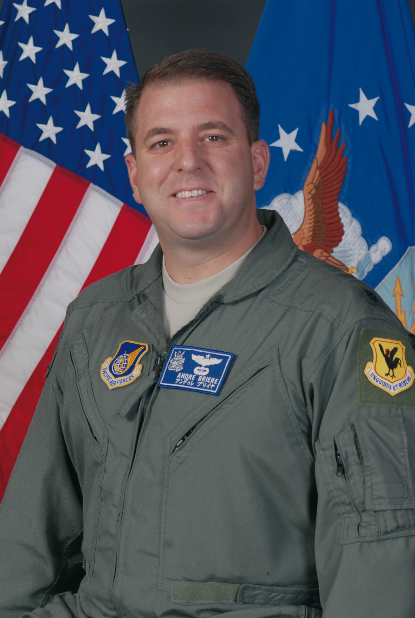 Lt. Col. Andre Briere, 18th Wing Chief of Safety
