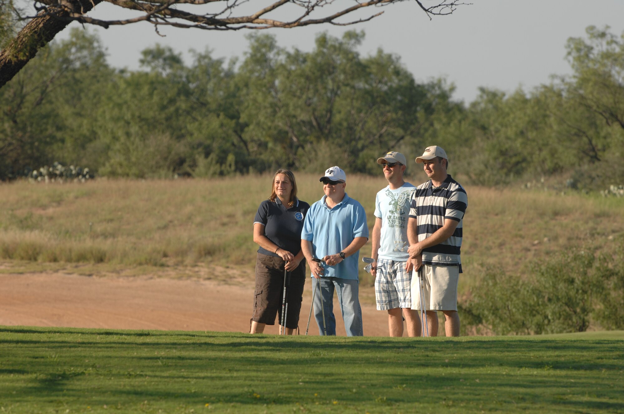 Goodfellow AFB and San Angelo Tx Friendship Golf Tournament  Quicksand Golf Course 19 Sept 2008
