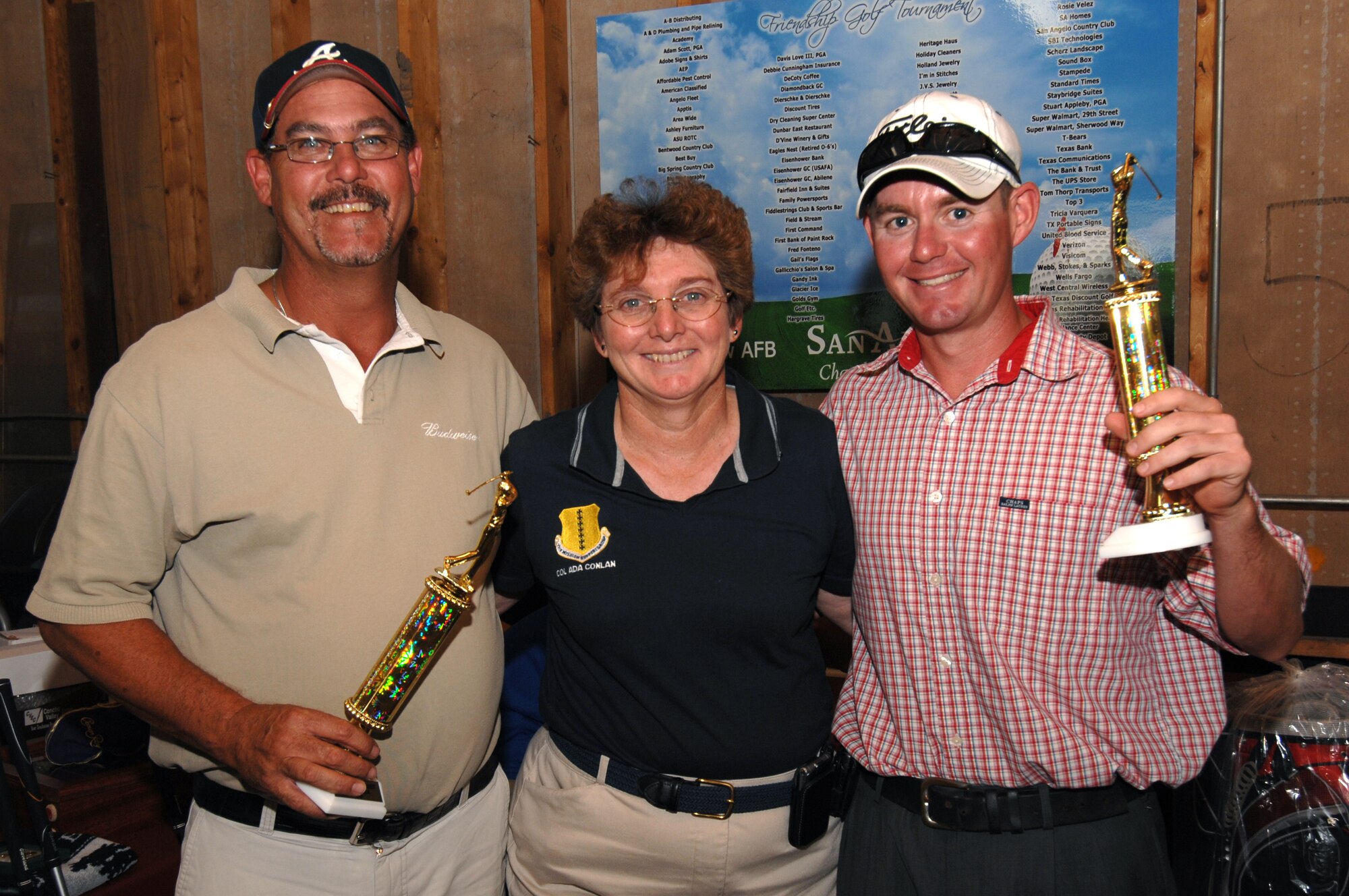 Goodfellow AFB and San Angelo Tx Friendship Golf Tournament  Quicksand Golf Course 19 Sept 2008
