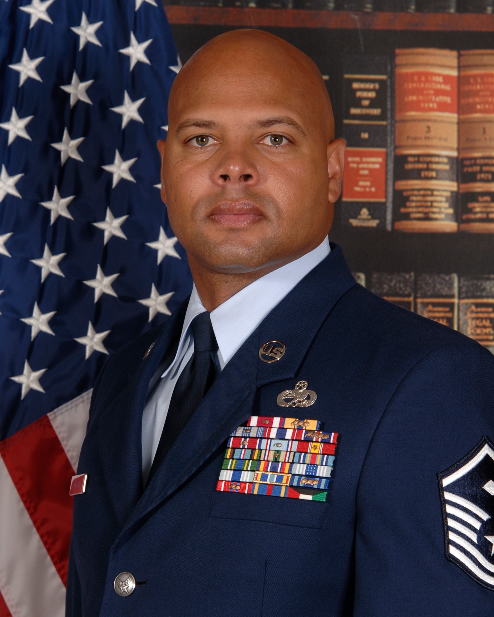 Master Sgt. Derick Clark, 22nd Maintenance Squadron first sergeant
