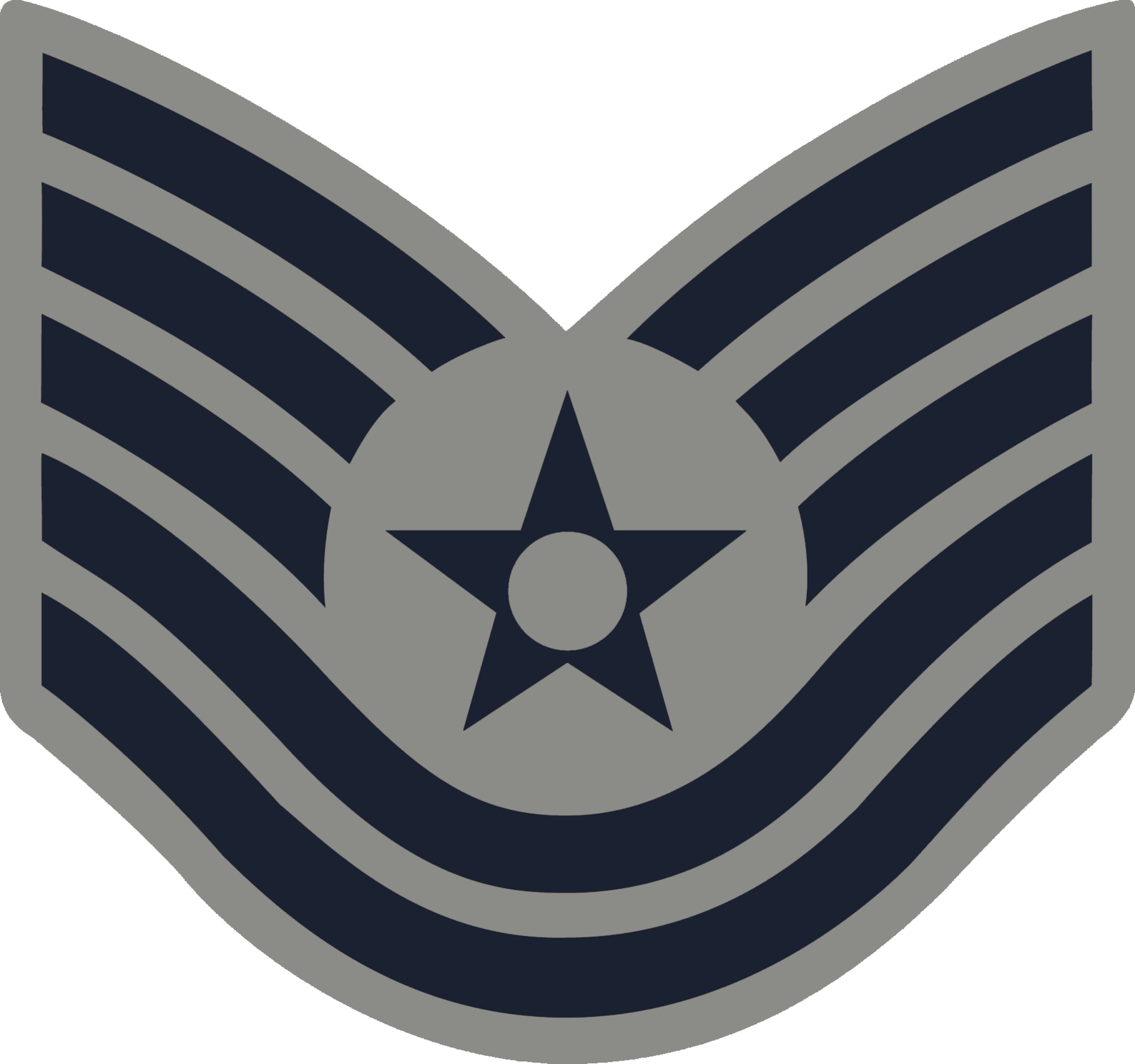 Tech. Sgt., E-6, (ABU color), U.S. Air Force graphic