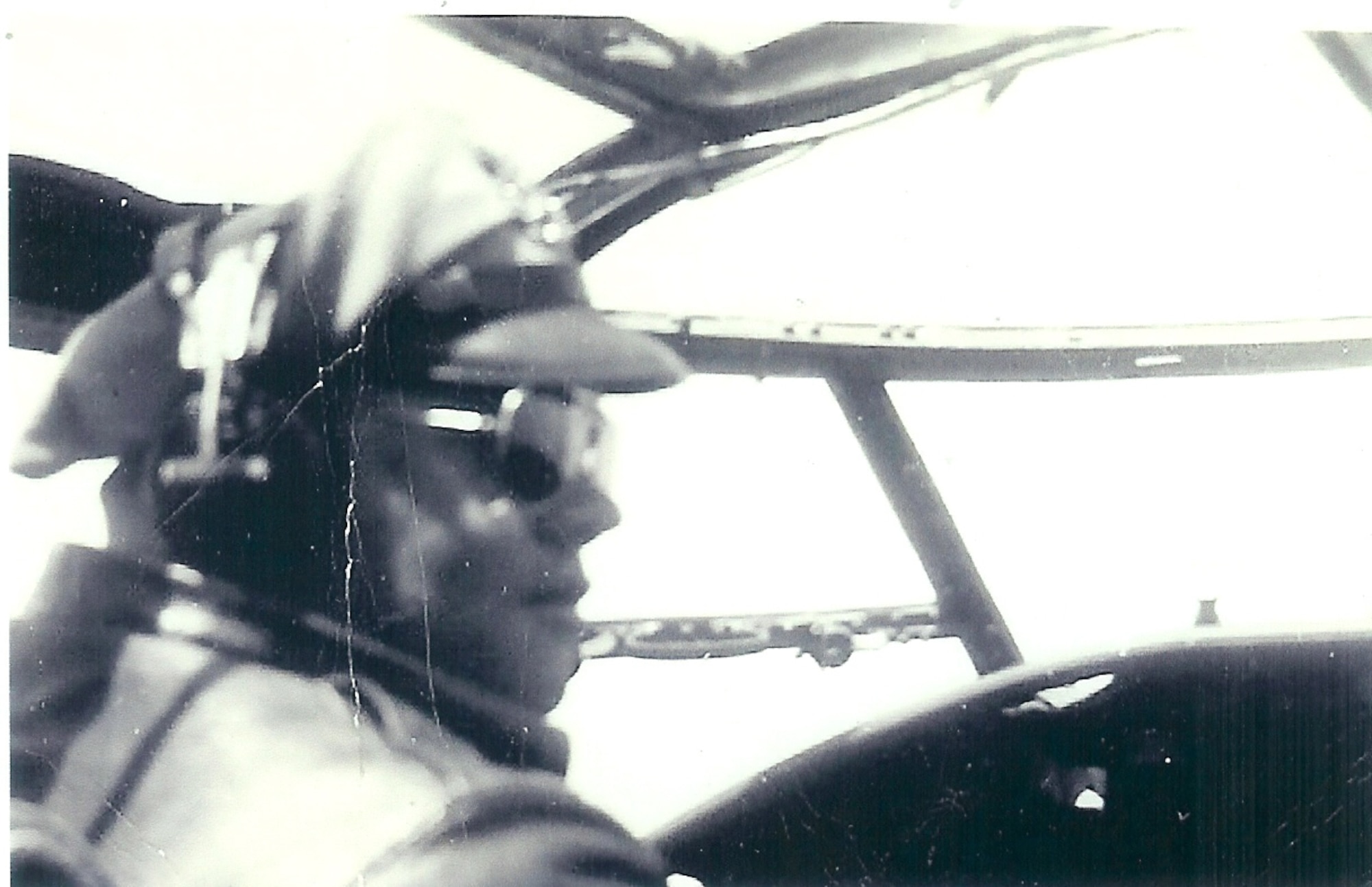 Retired Air Force Lt. Col. Charles Childs, then a captain, pilots a C-54 Skymaster during the Berlin Airlift. (Courtesy photo)