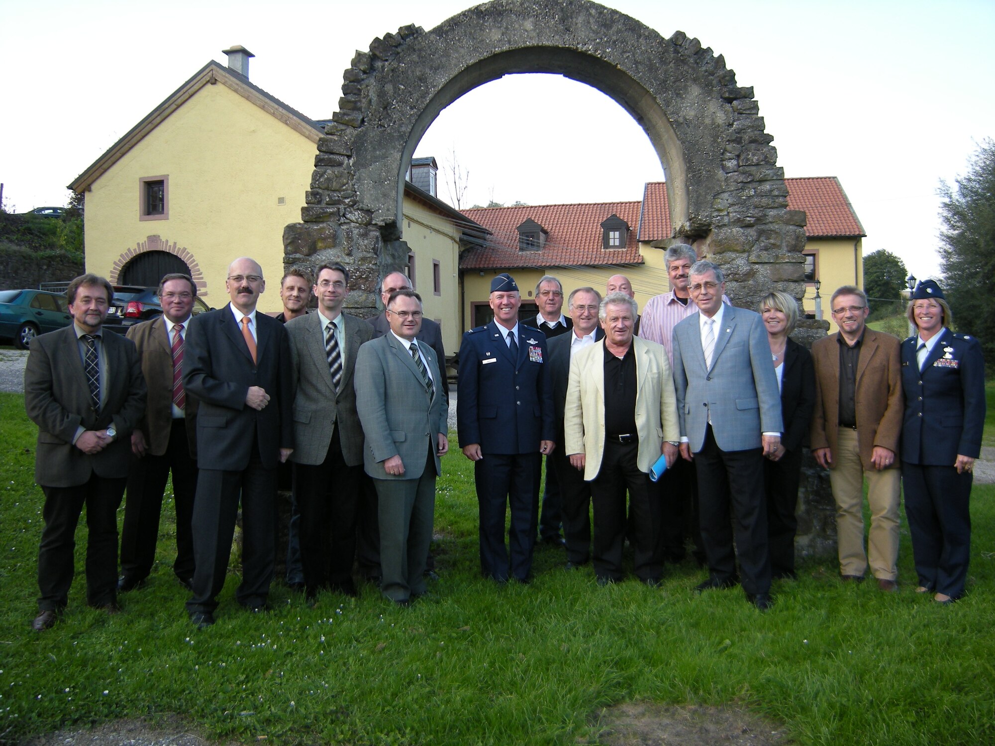 SPANGDAHLEM AIR BASE, Germany -- Wing leadership from the 52nd Fighter Wing and local officials convened for a forum meeting on Sept. 25 in the town of Spangdahlem.