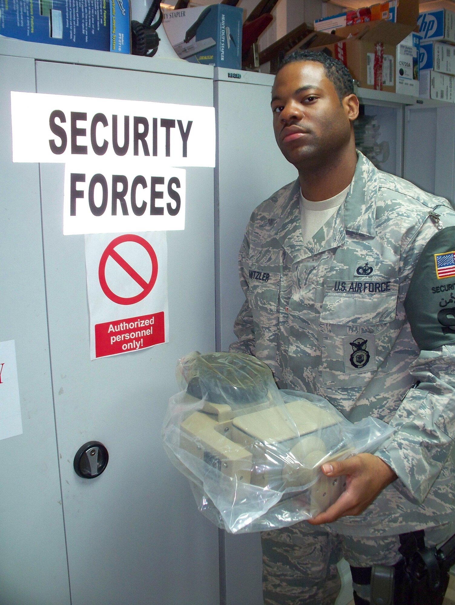 SOUTHWEST ASIA -- Staff Sgt. Corey Dantzler (U.S. Air Force courtesy photo)