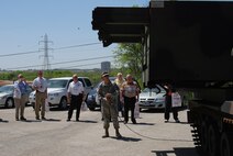 Members of Employer Support of Guard and Reserve from Michigan visited the 433rd Airlift Wing at Lackland AFB. The ESGR group also visited other San Antonio area military installations to see several Guard and Reserve units in action.