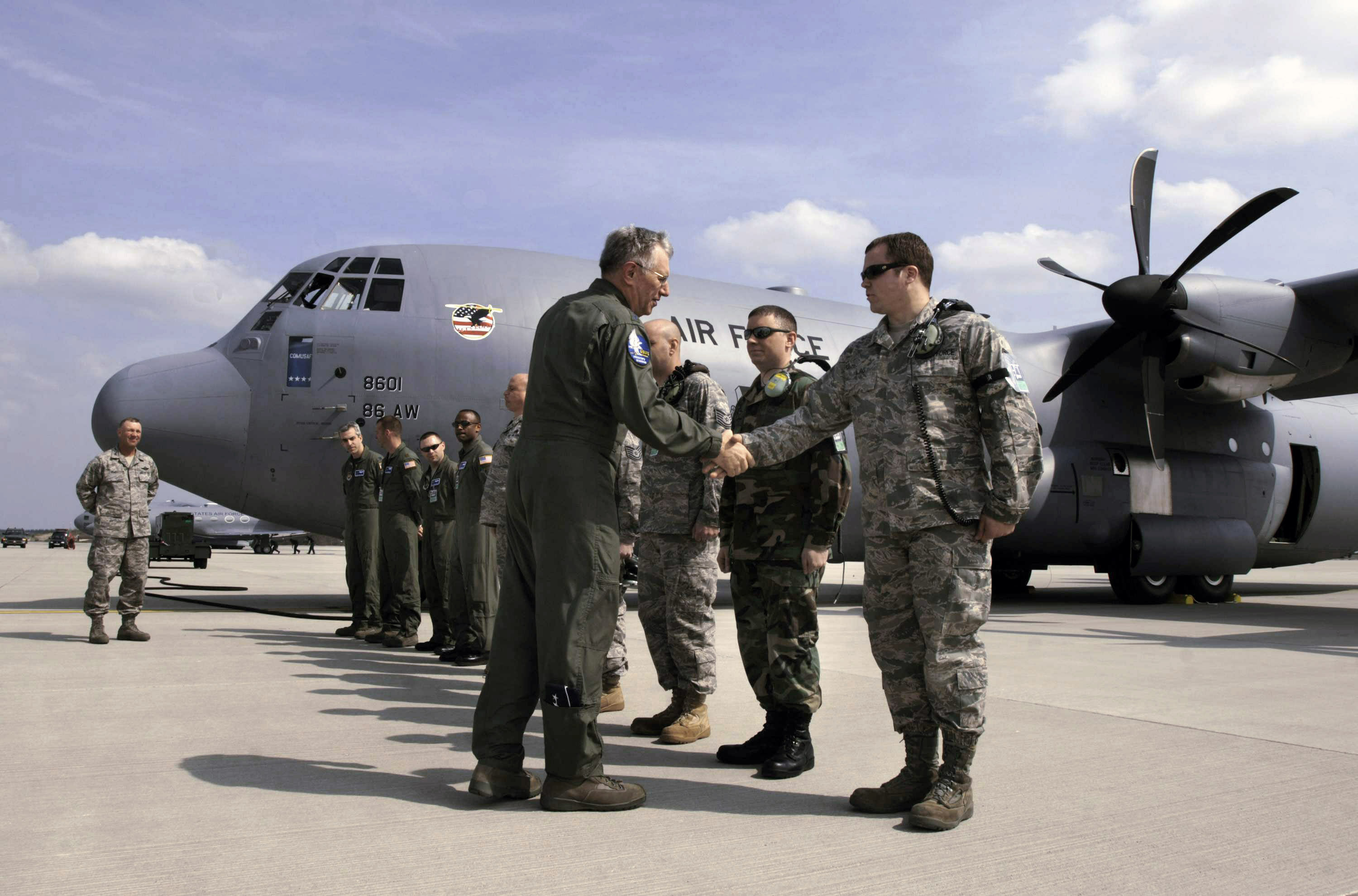 Ramstein Welcomes New J Model C 130 U S Air Force Article Display