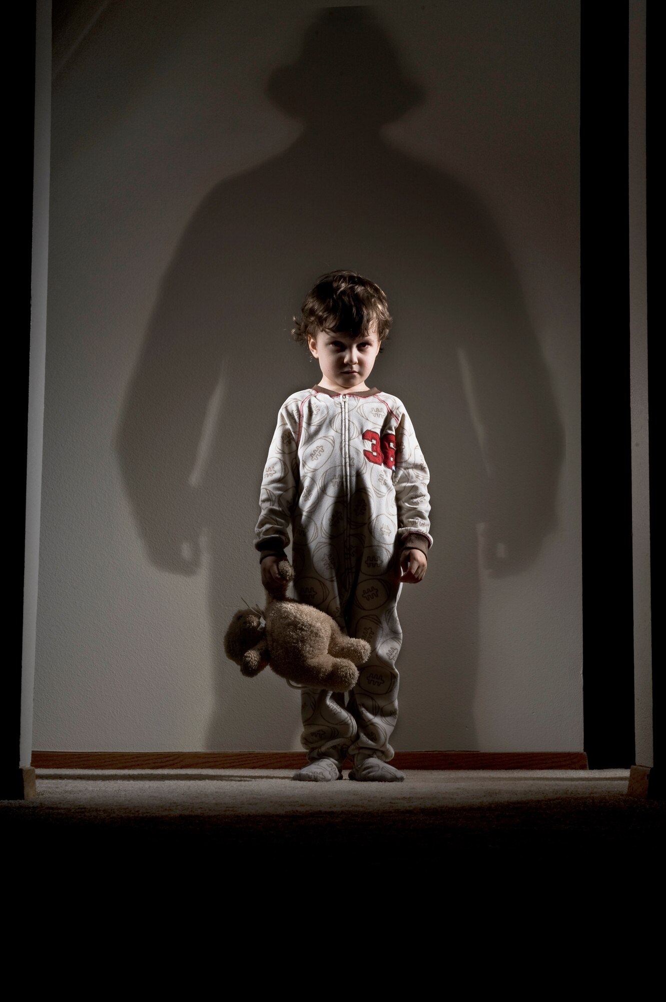Deployments can be stressful and difficult on families especially for young children who may not understand why their mom or dad is not around. With deployments now averaging six months to a year, military children need our support now more than ever. April is Month of the Military Child, which takes time to recognize children whose parents are serving their country.  (U.S. Air Force photo Illustration/Senior Airman Jonathan Snyder)